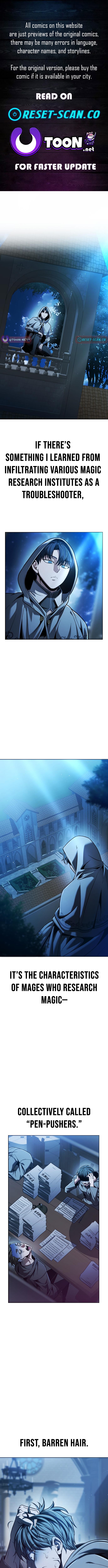The Back Chapter Alley Mage’s Return - Chapter 08 Page 1