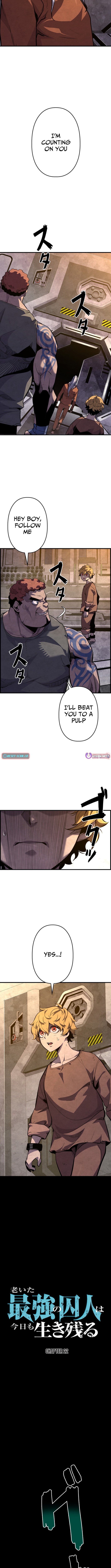 The Aged Strongest Prisoner Survives Again Today Chapter 22 Page 1