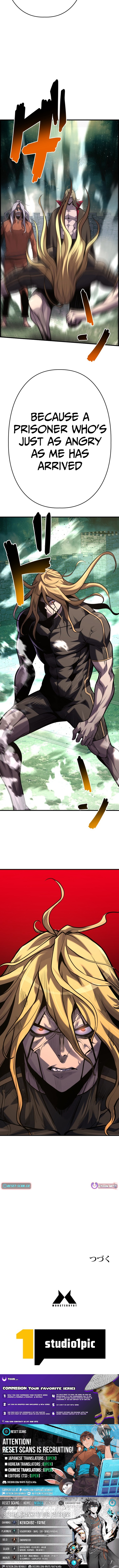 The Aged Strongest Prisoner Survives Again Today Chapter 47 Page 1