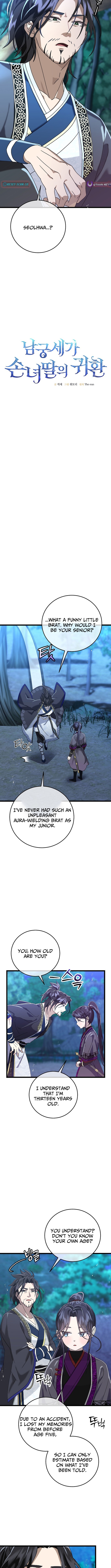 The Return of the Namgung Clan’s Granddaughter Chapter 03 Page 1