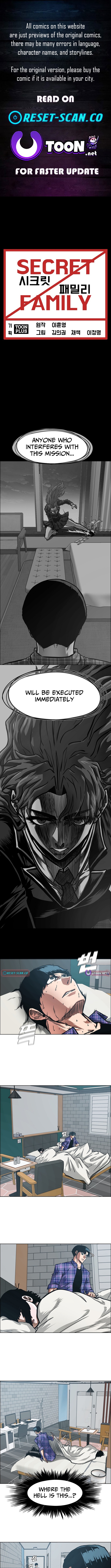 SECRET FAMILY Chapter 25 Page 1