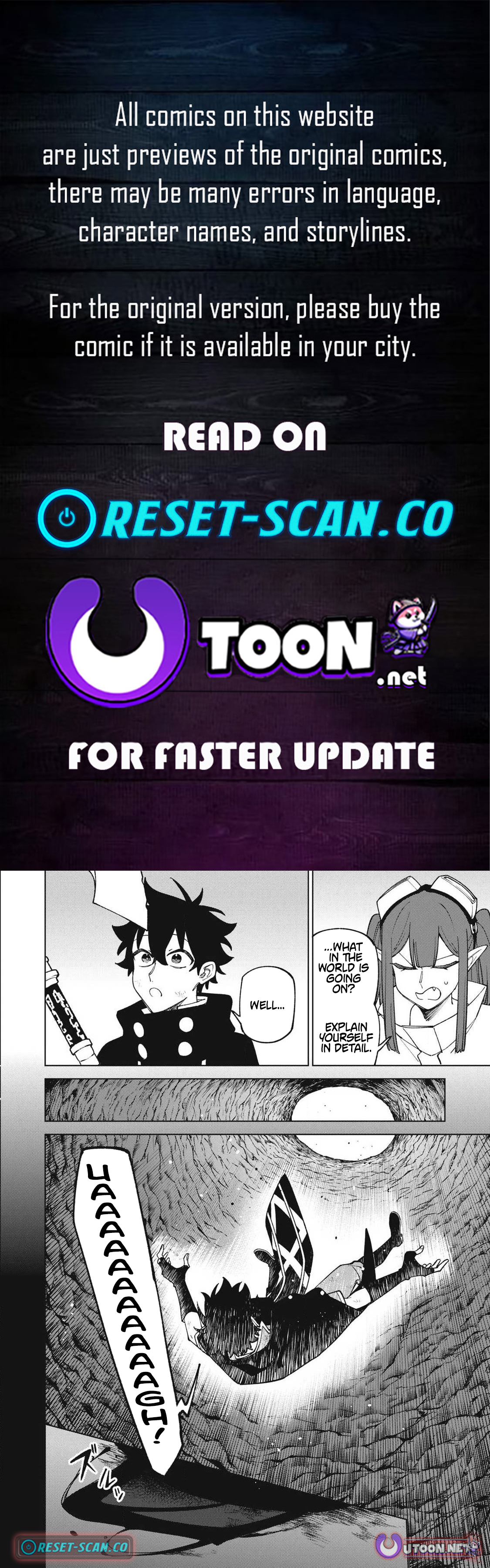 I'm a Curse Crafter, and I Don't Need an S Chapter Rank Party! - Chapter 54.3 Page 1