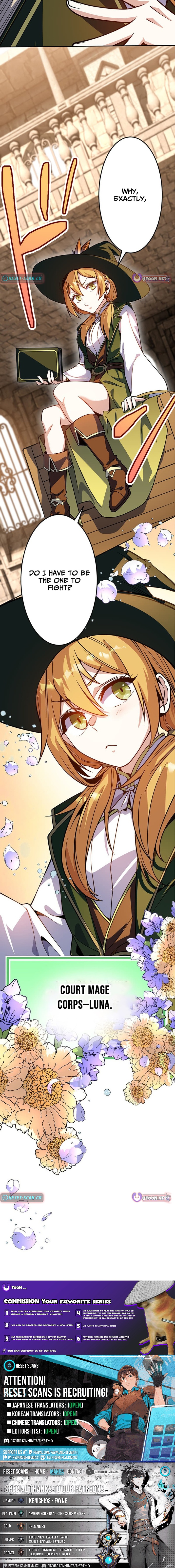 The Eternal Support Mage Becomes the Strongest Sage Chapter 06 Page 1