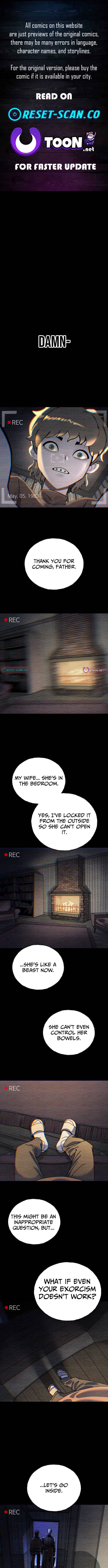 Unholy Exorcist Chapter 01 Page 1