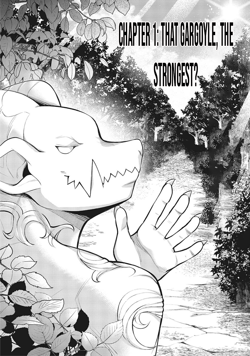 The Gargoyle is Dangerous Even on the Ground ~The Wandering Tale of the Strongest Wingless Gargoyle~ Chapter 01 Page 1