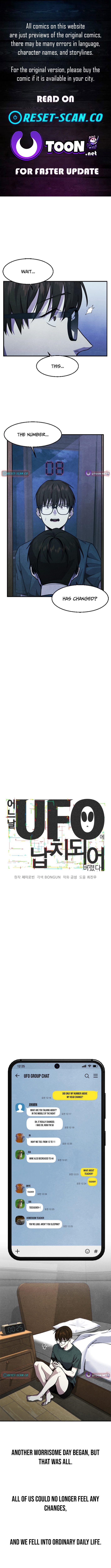 One Day, I Was Abducted by a UFO Chapter 03 Page 1