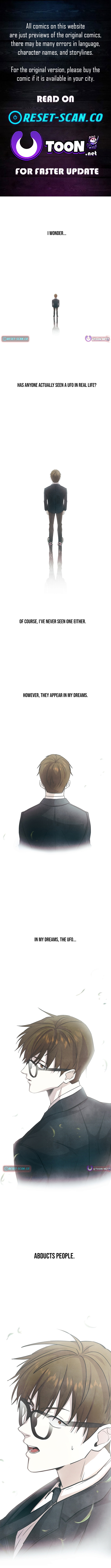 One Day, I Was Abducted by a UFO Chapter 01 Page 1