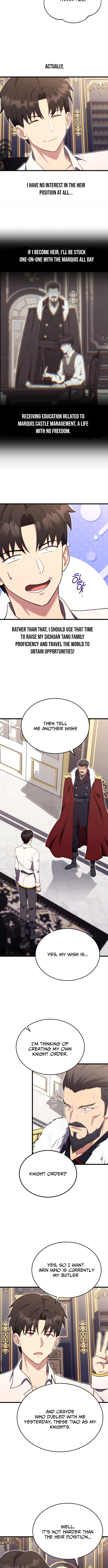 The Marquis's Heir is a Martial Artist Chapter 11 Page 1