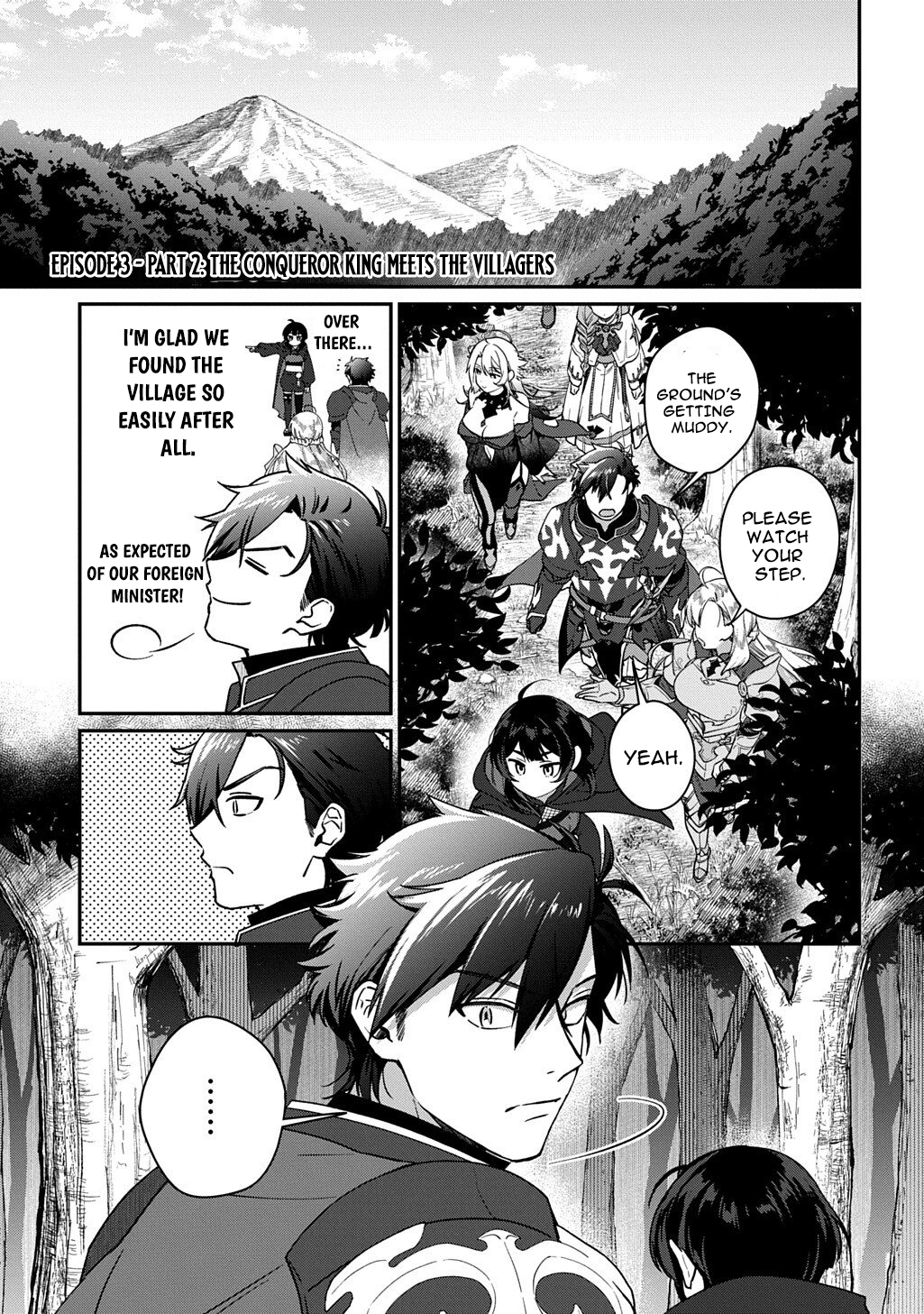 The Conqueror King Transported to Another World! Chapter 03.2 Page 1