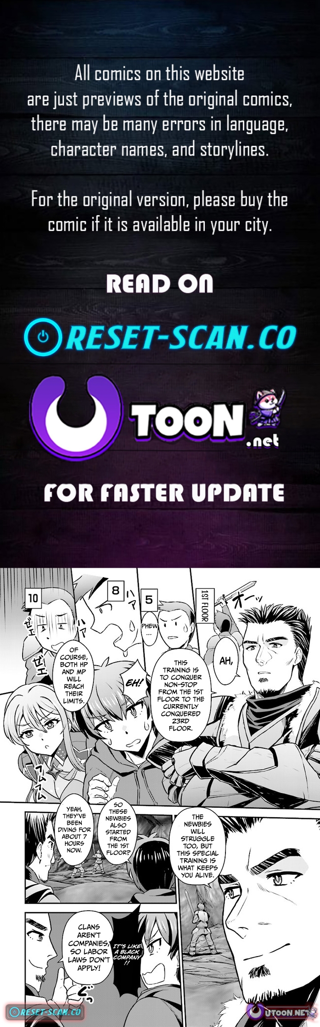 The Heroic Tale of An Upstart Explorer in a World Full of Dungeon Chapter 06.2 Page 1