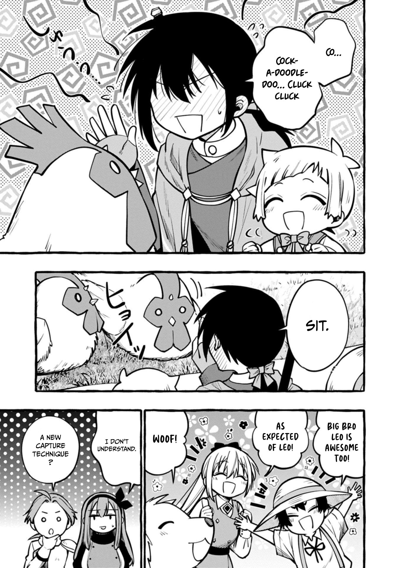 The Four Noble Siblings Won't Give Up! ~Even Though We're Little, We'll Protect Our Precious Family Together with Our Big Fluffy Friends! Chapter 09.2 Page 1