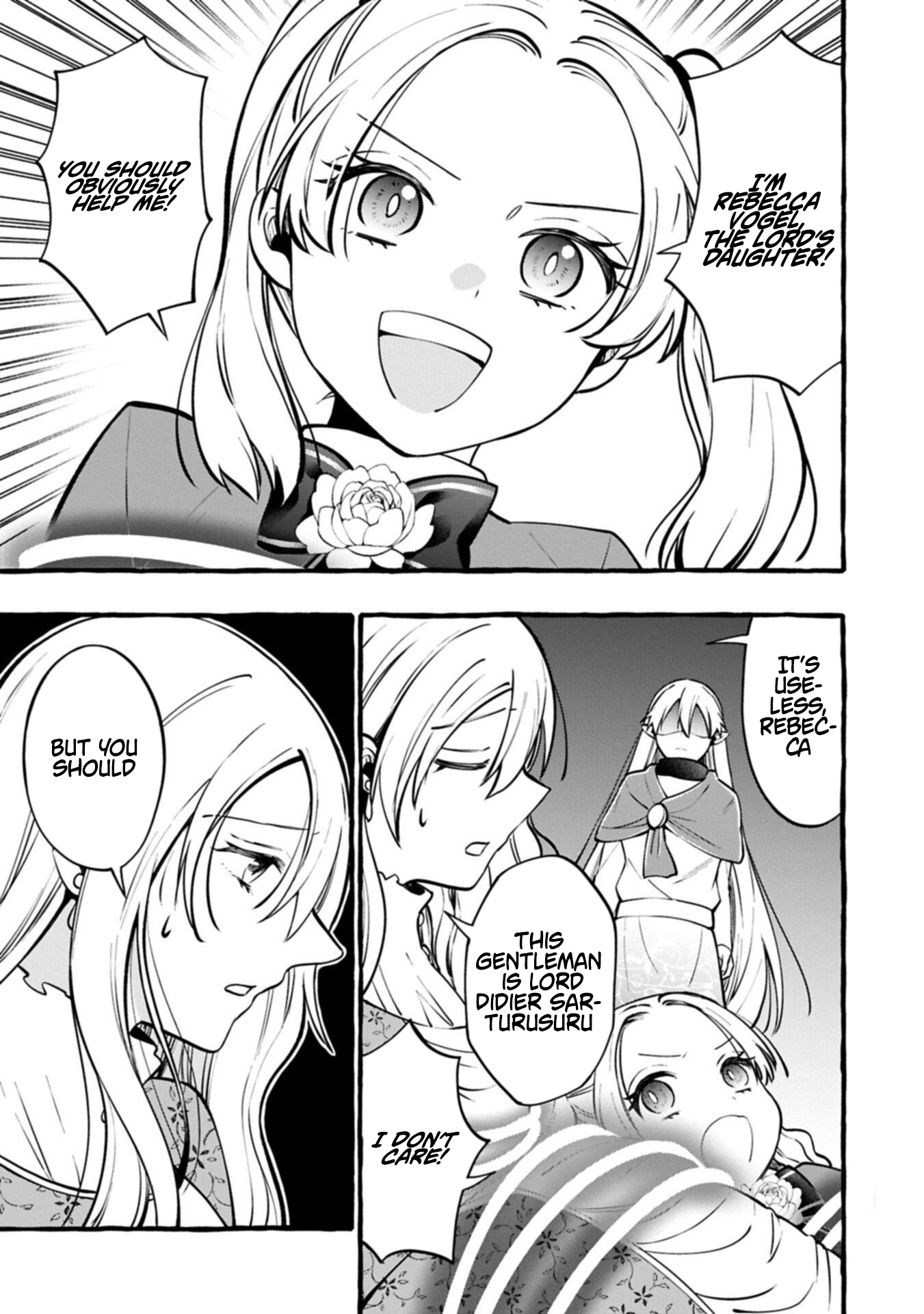 The Four Noble Siblings Won't Give Up! ~Even Though We're Little, We'll Protect Our Precious Family Together with Our Big Fluffy Friends! Chapter 12.1 Page 1