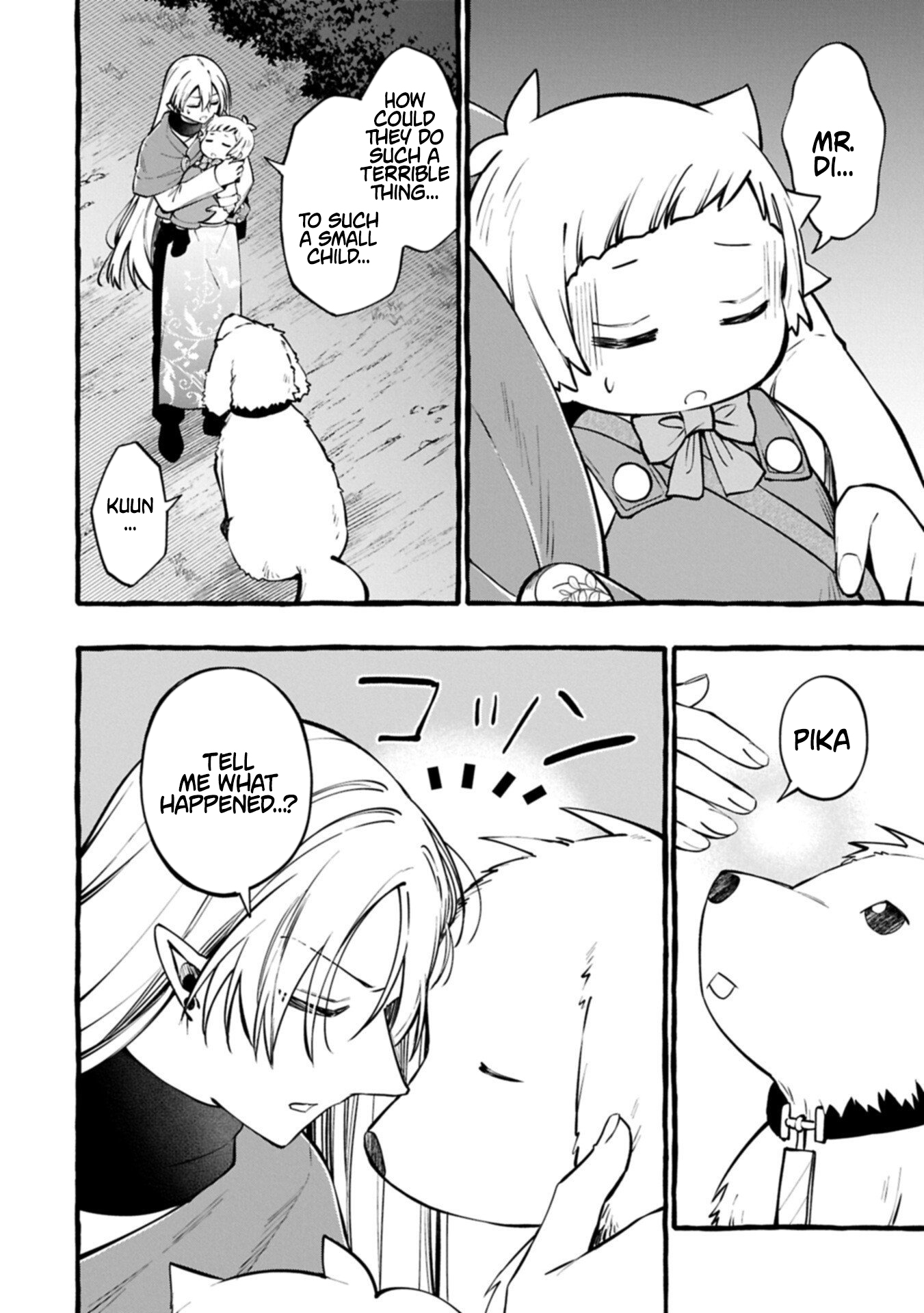 The Four Noble Siblings Won't Give Up! ~Even Though We're Little, We'll Protect Our Precious Family Together with Our Big Fluffy Friends! Chapter 12.1 Page 1