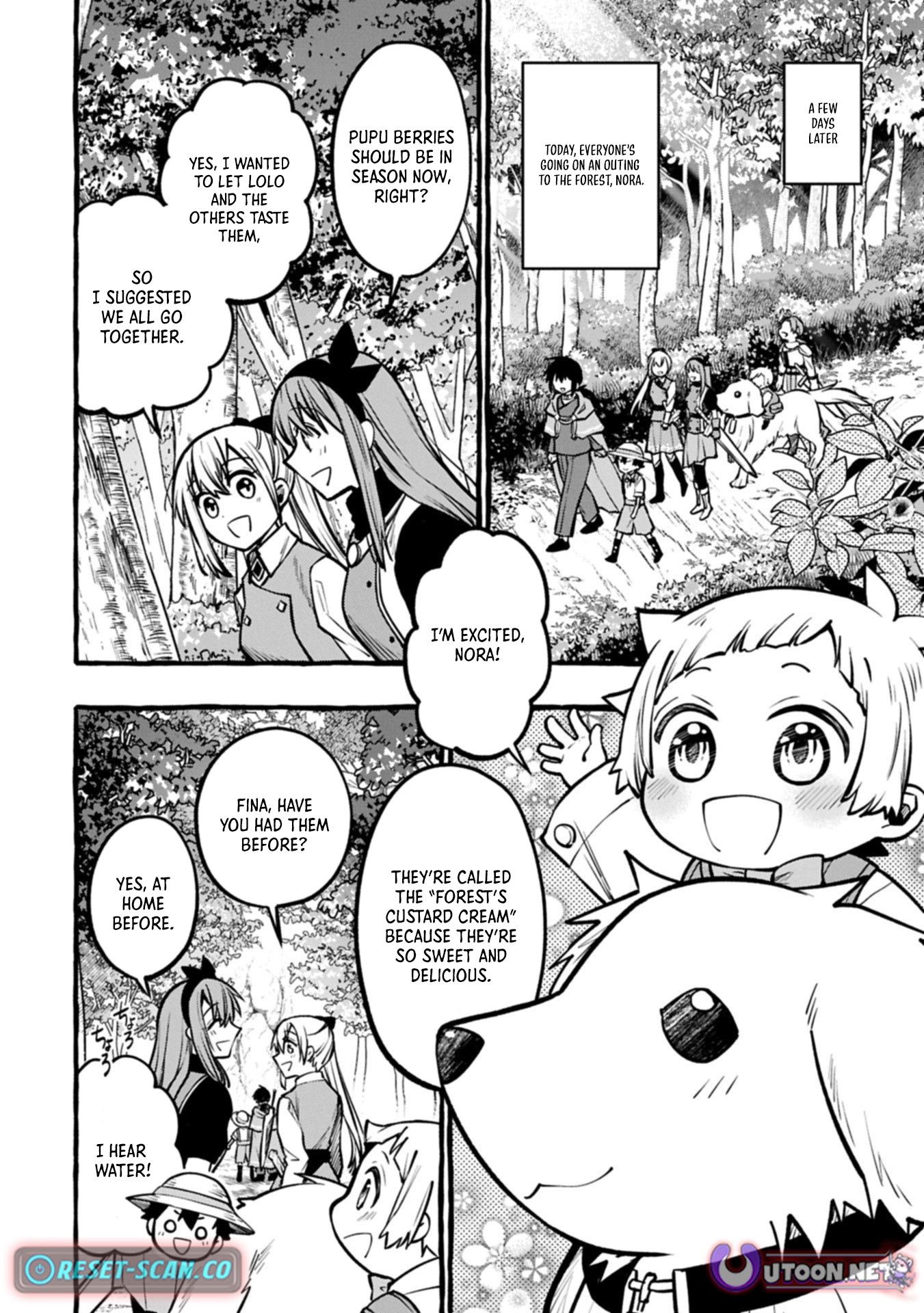 The Four Noble Siblings Won't Give Up! ~Even Though We're Little, We'll Protect Our Precious Family Together with Our Big Fluffy Friends! Chapter 08.1 Page 1