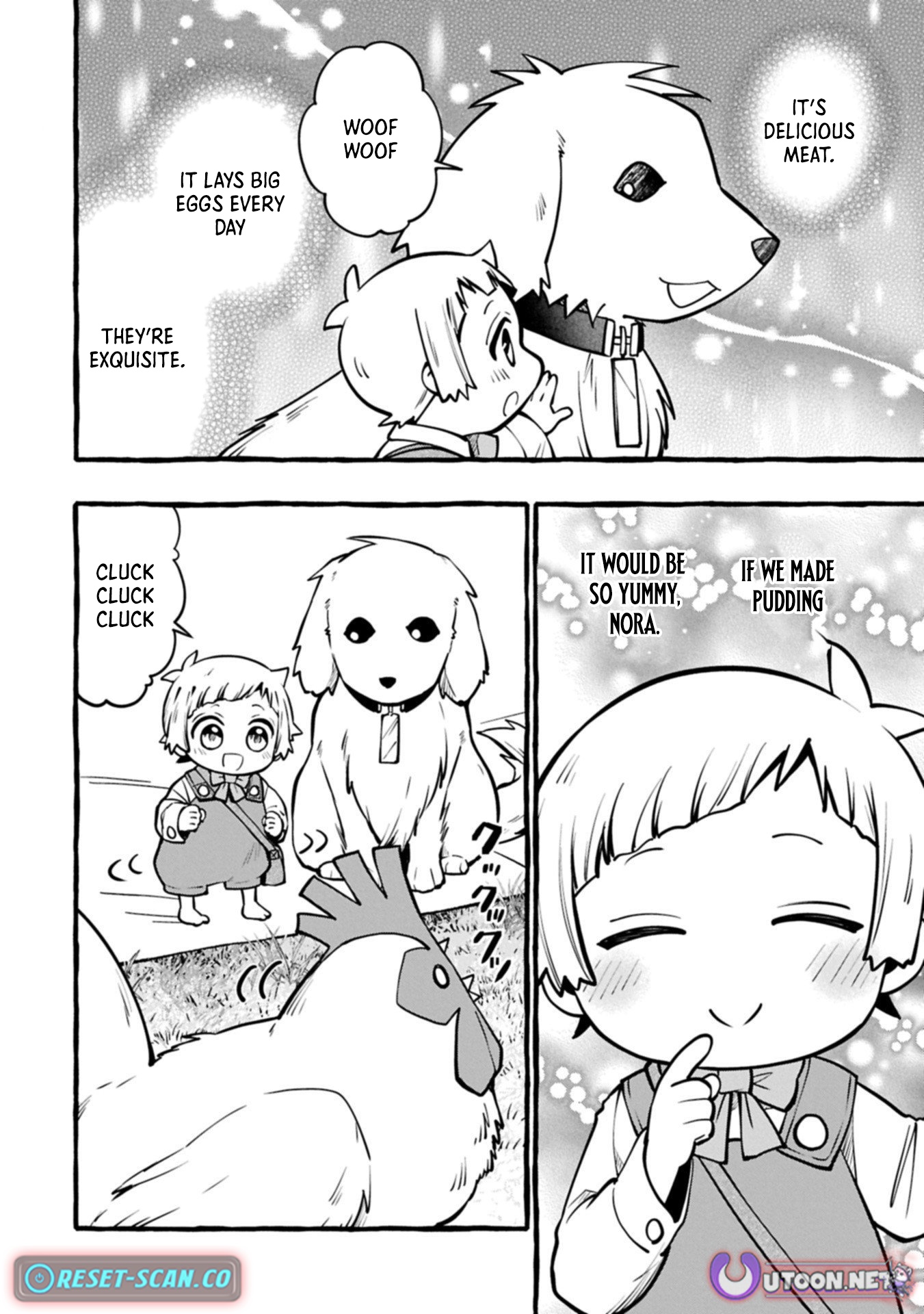The Four Noble Siblings Won't Give Up! ~Even Though We're Little, We'll Protect Our Precious Family Together with Our Big Fluffy Friends! Chapter 09.1 Page 1