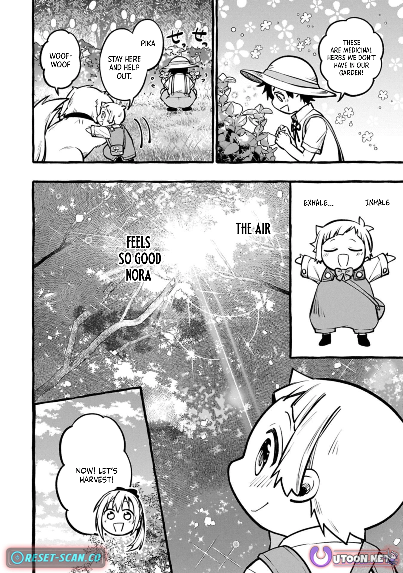 The Four Noble Siblings Won't Give Up! ~Even Though We're Little, We'll Protect Our Precious Family Together with Our Big Fluffy Friends! Chapter 08.2 Page 1