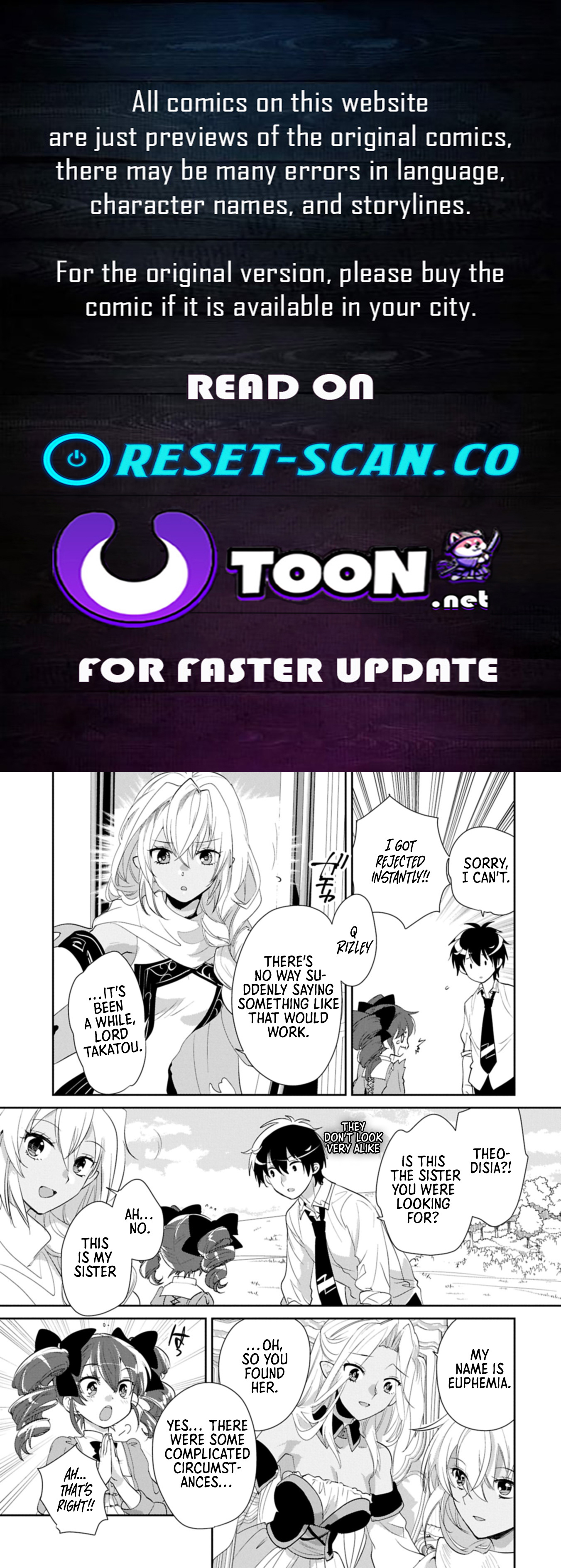 The Other World Doesn't Stand a Chance Against the Power of Instant Death Chapter 59.2 Page 1