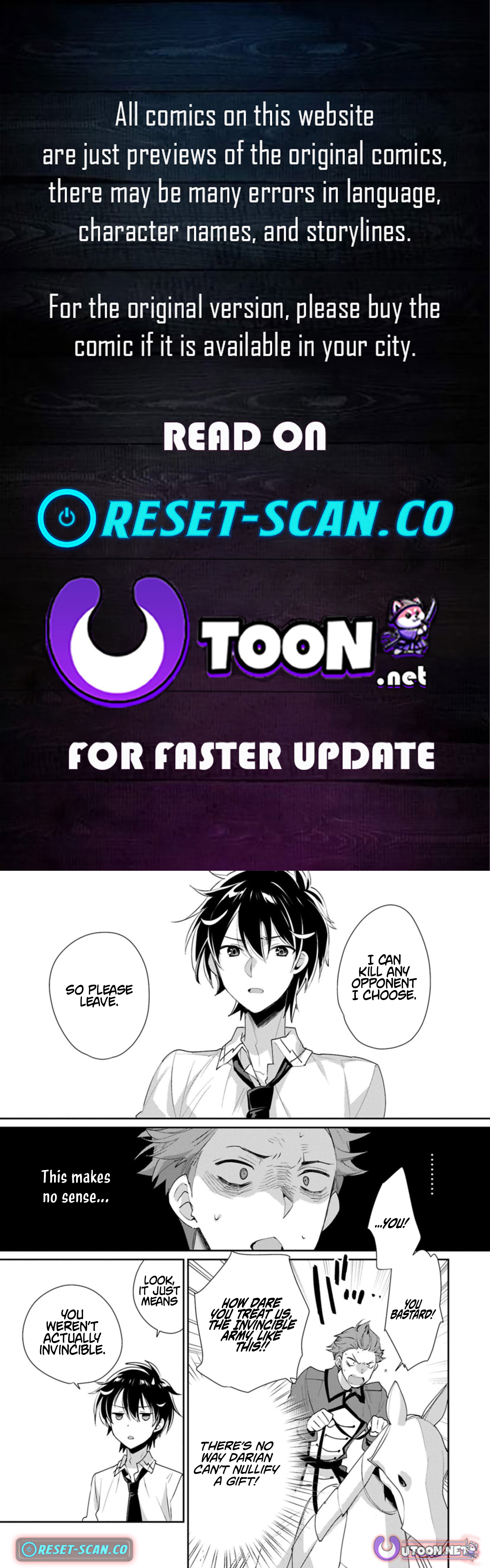The Other World Doesn't Stand a Chance Against the Power of Instant Death Chapter 63.2 Page 1