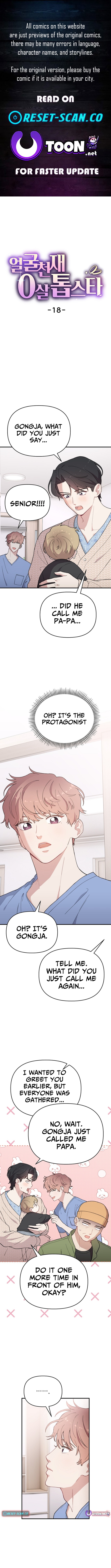 Face Genius: Top Star from Age Zero Chapter 18 Page 1