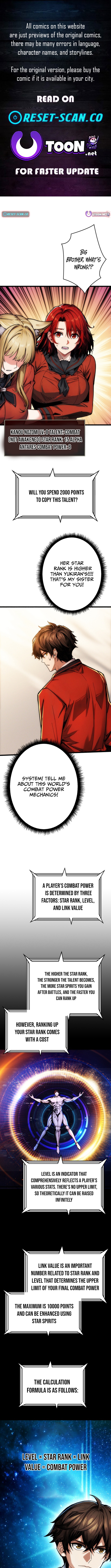 System Creator: Reborn to Stop the Apocalypse Chapter 04 Page 1