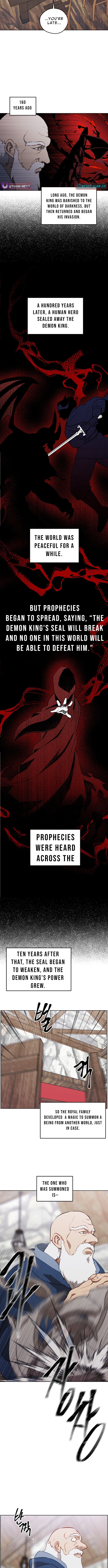 How Is the Hero’s Name Just “Aaaah”? Chapter 01 Page 1