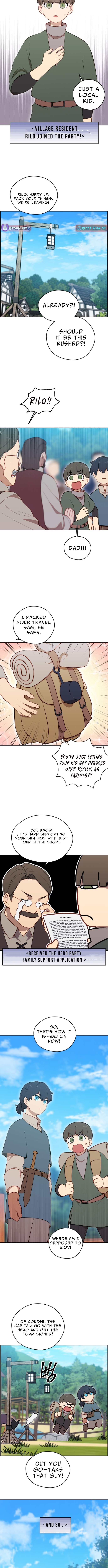 How Is the Hero’s Name Just “Aaaah”? Chapter 01 Page 1