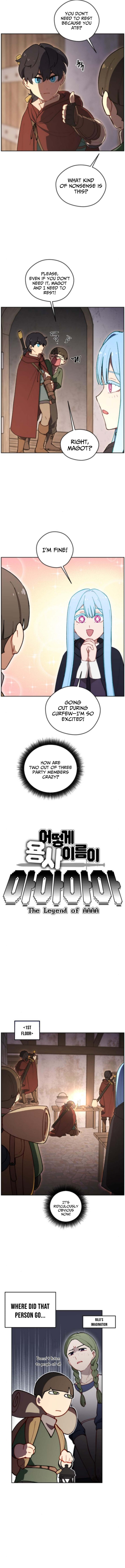 How Is the Hero’s Name Just “Aaaah”? Chapter 18 Page 1