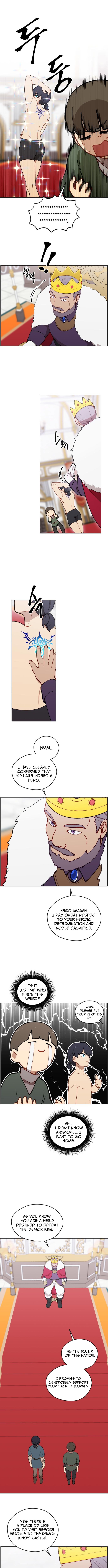 How Is the Hero’s Name Just “Aaaah”? Chapter 03 Page 1
