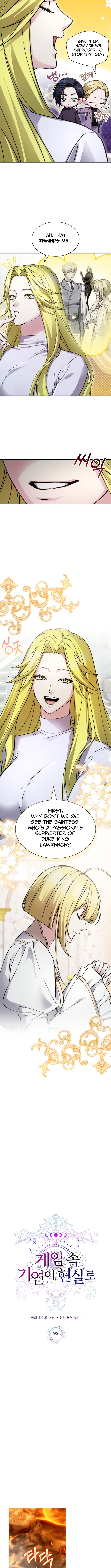 My Lucky Encounter From the Game Turned Into Reality Chapter 92 Page 1