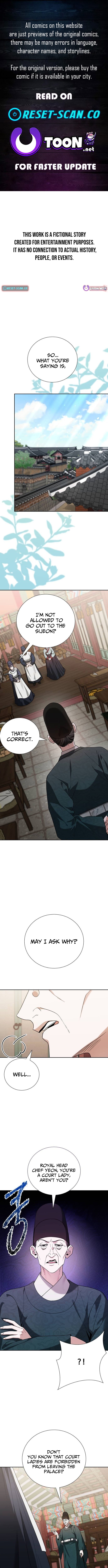 Surviving As The Tyrant's Chef Chapter 16 Page 1