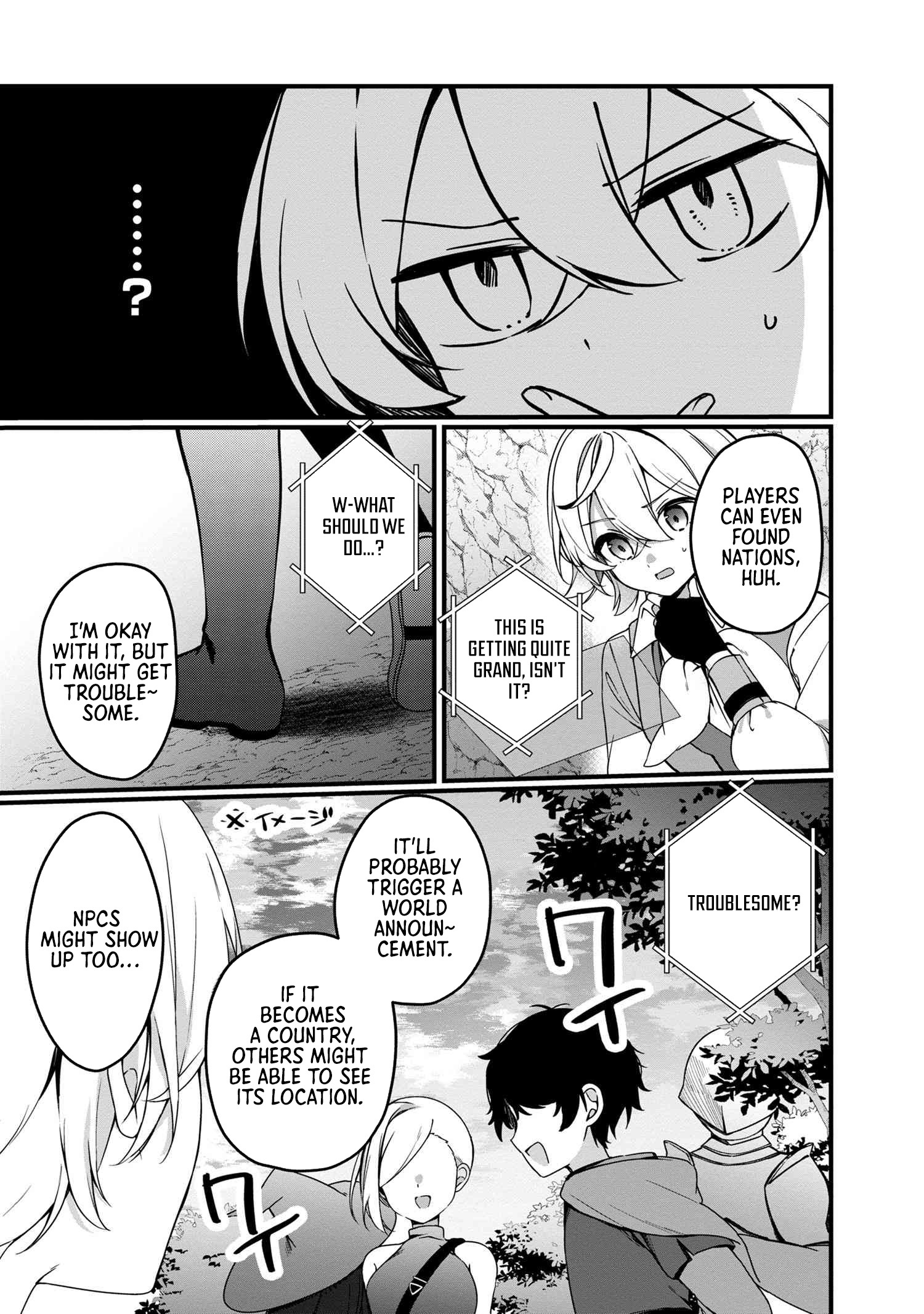 I Thought I'd Enjoy Being a Loner in a VRMMO, but It Seems All Players Are Watching Me~ Chapter 08.1 Page 1