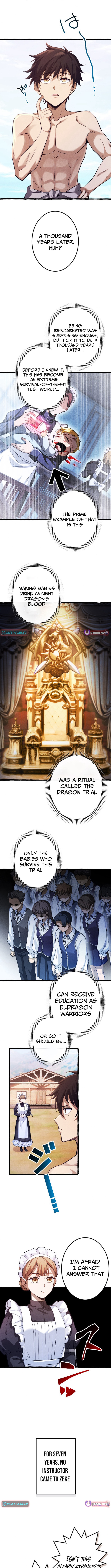 Return of the First Patriarch: The Strongest Reincarnates into His Descendant 1000 Years Later Chapter 02 Page 1