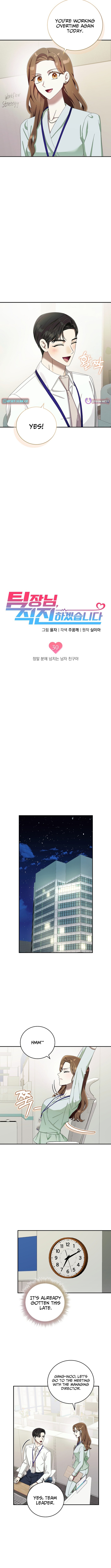 Team Leader, I'll Go Straight Forward Chapter 30 Page 1