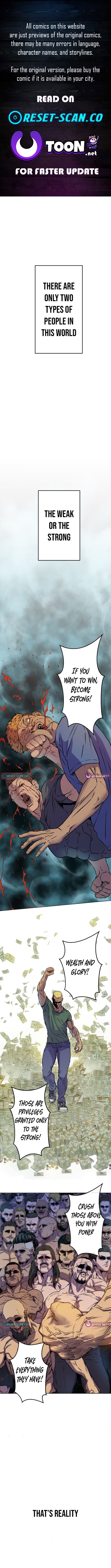 Fight Rankings: The Weakest Me Climbs the Fighting Strongest Rankings Just by Drawing Chapter 01 Page 1
