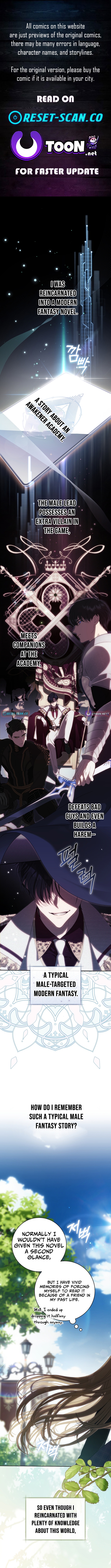 How to Ride the Protagonist's Path of Flowers Chapter 01 Page 1