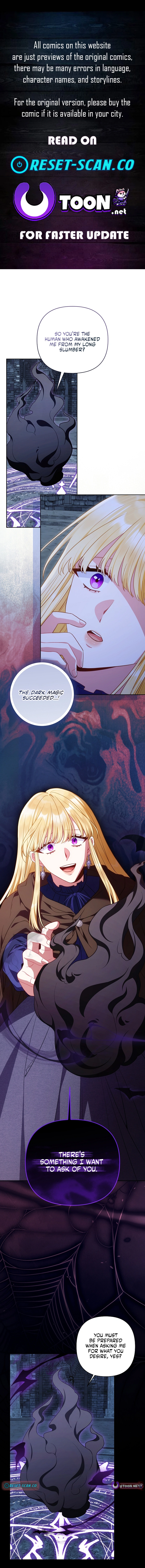 I'm the Villainess But I'm Imprinted with the Male Lead Chapter 35 Page 1