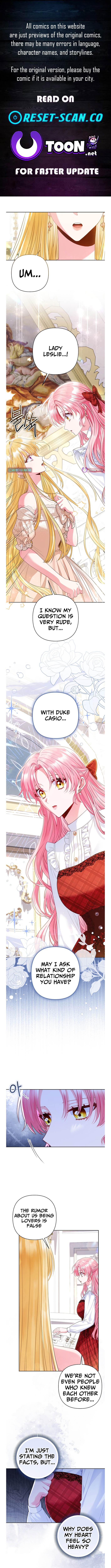 I'm the Villainess But I'm Imprinted with the Male Lead Chapter 24 Page 1