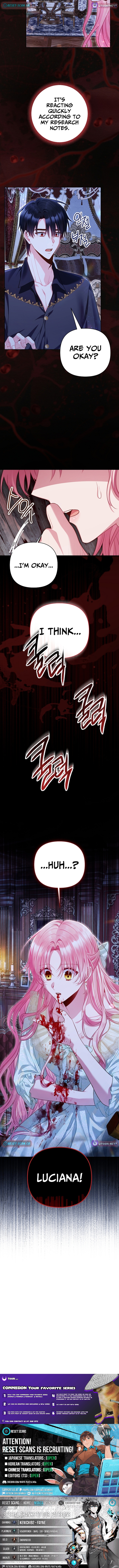I'm the Villainess But I'm Imprinted with the Male Lead Chapter 24 Page 1