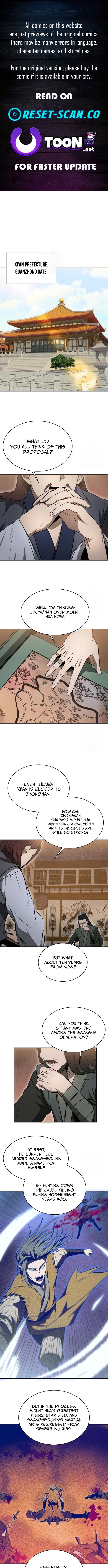 Mount Hua Sect's Greatest Genius Chapter 16 Page 1