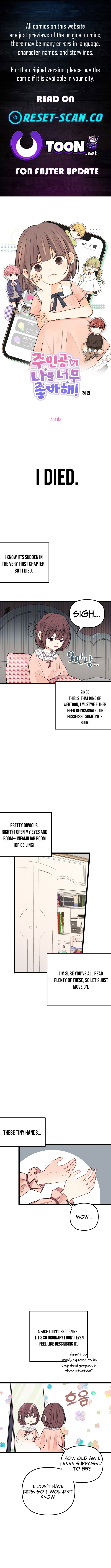 The Protagonist Likes Me Too Much! Chapter 01 Page 1
