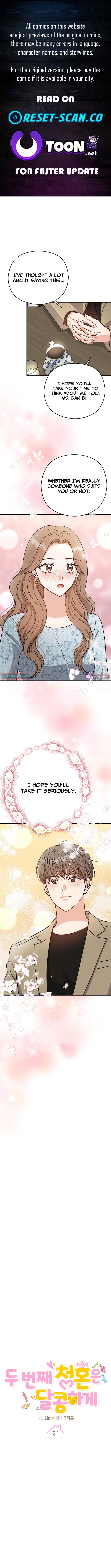 The Second Proposal Is Sweet Chapter 21 Page 1