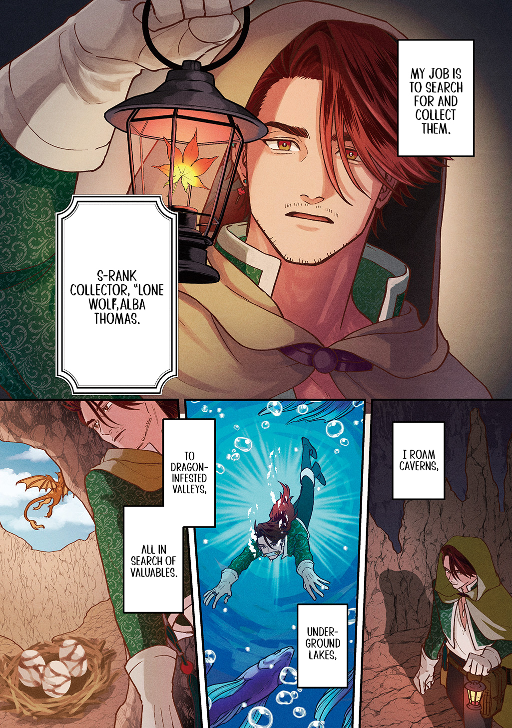 Wolf and Backpack Chapter Dungeon Meals with an S-class Collector and a Reincarnated Girl. - Chapter 01 Page 1