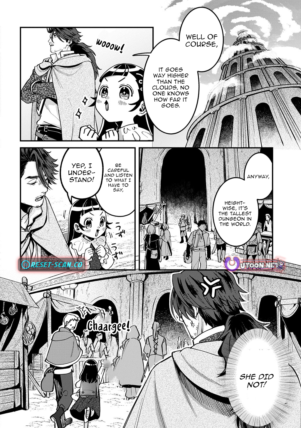 Wolf and Backpack Chapter Dungeon Meals with an S-class Collector and a Reincarnated Girl. - Chapter 02.1 Page 1