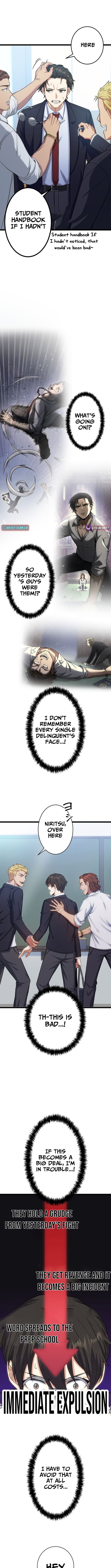 The Strongest Honor Student ~The Case of a Regular Exam Student Who Became the Top of the Delinquent World~ Chapter 02 Page 1