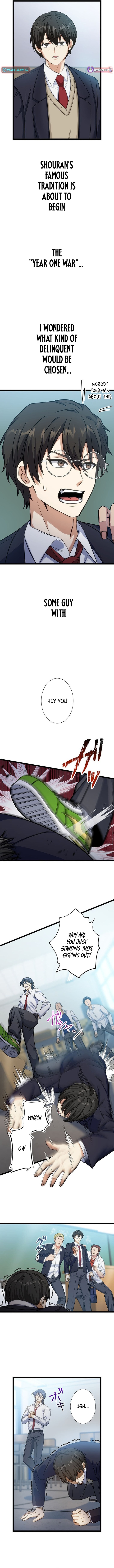 The Strongest Honor Student ~The Case of a Regular Exam Student Who Became the Top of the Delinquent World~ Chapter 03 Page 1