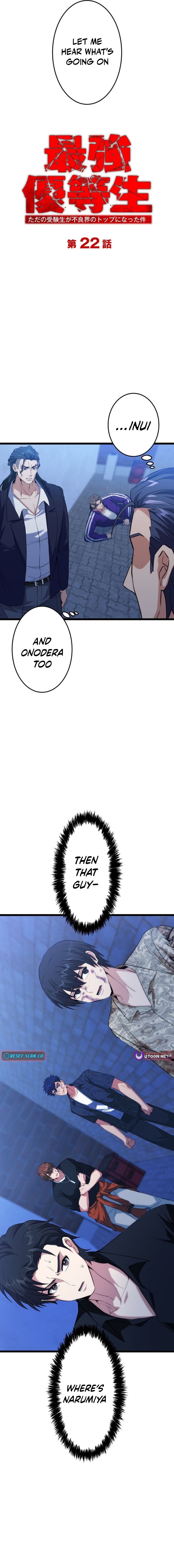 The Strongest Honor Student ~The Case of a Regular Exam Student Who Became the Top of the Delinquent World~ Chapter 22 Page 1