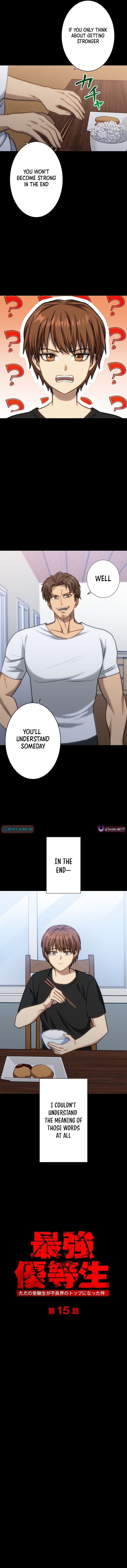 The Strongest Honor Student ~The Case of a Regular Exam Student Who Became the Top of the Delinquent World~ Chapter 15 Page 1