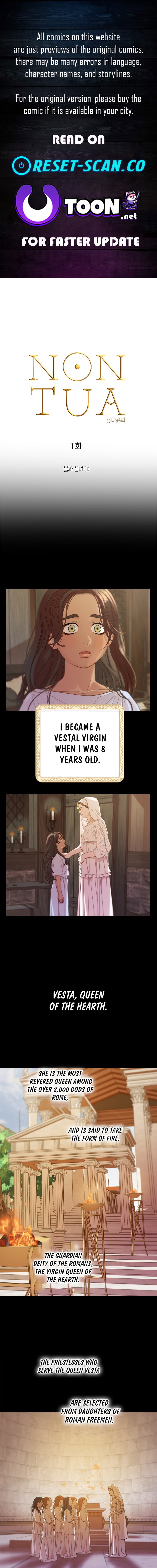 non tua (Not Yours) Chapter 01 Page 1