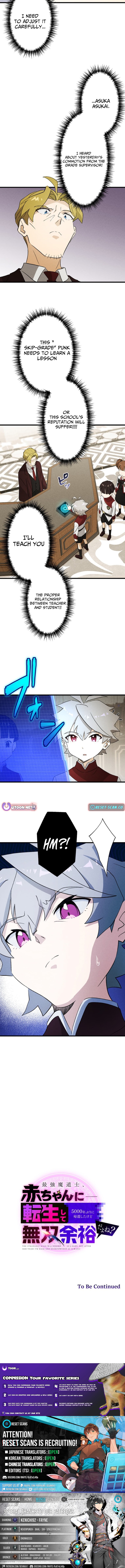 The Strongest Mage Reincarnated as a Baby and Returned After 5000 Years, So Domination Should Be Easy, Right? Chapter 14 Page 1