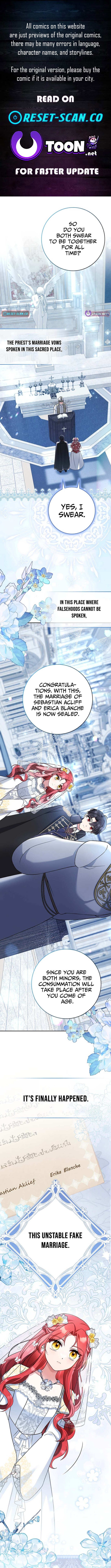 I'm a Fake Bride Who Will Escape Someday Chapter 03 Page 1
